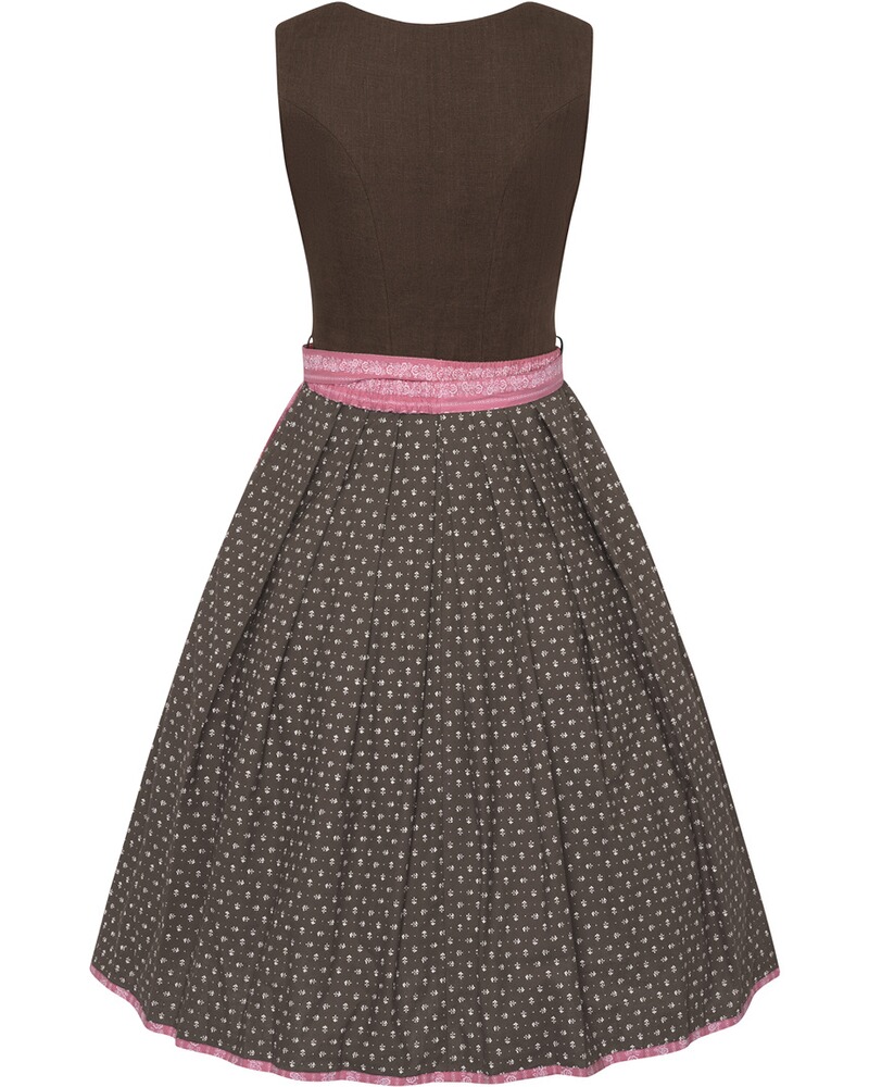 Midi Dirndl mit Reißverschluss, Almsach