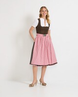 Midi Dirndl mit Reißverschluss, Almsach