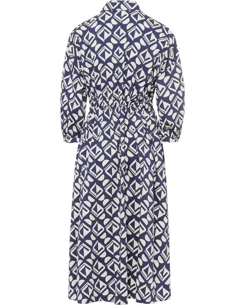 Hemdblusenkleid mit Print, Seidensticker