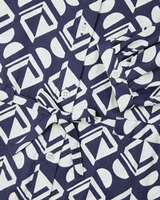 Hemdblusenkleid mit Print, Seidensticker