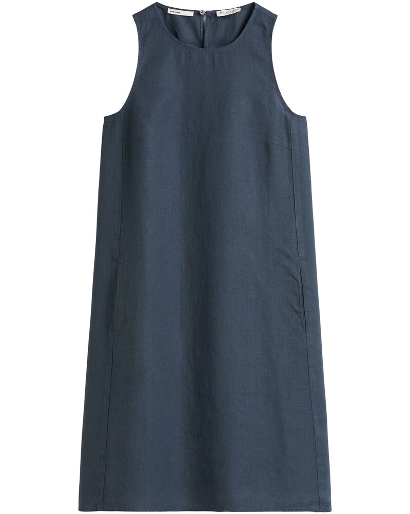 Langes Etuikleid mit Taschen