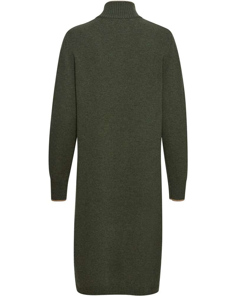 Strickkleid mit Hundemotiv, Brigitte von Schönfels