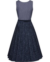 Midi-Dirndl mit Perlmuttknöpfen, Luis Steindl