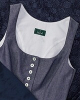 Midi-Dirndl mit Perlmuttknöpfen, Luis Steindl