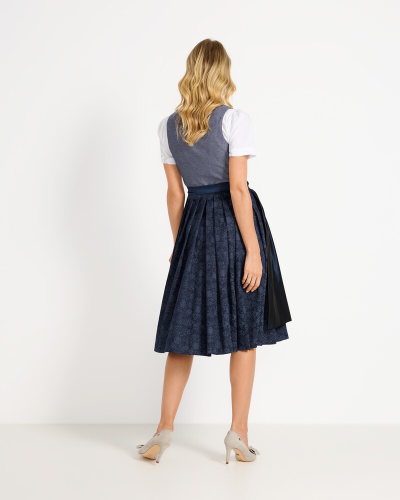 Midi-Dirndl mit Perlmuttknöpfen, Luis Steindl