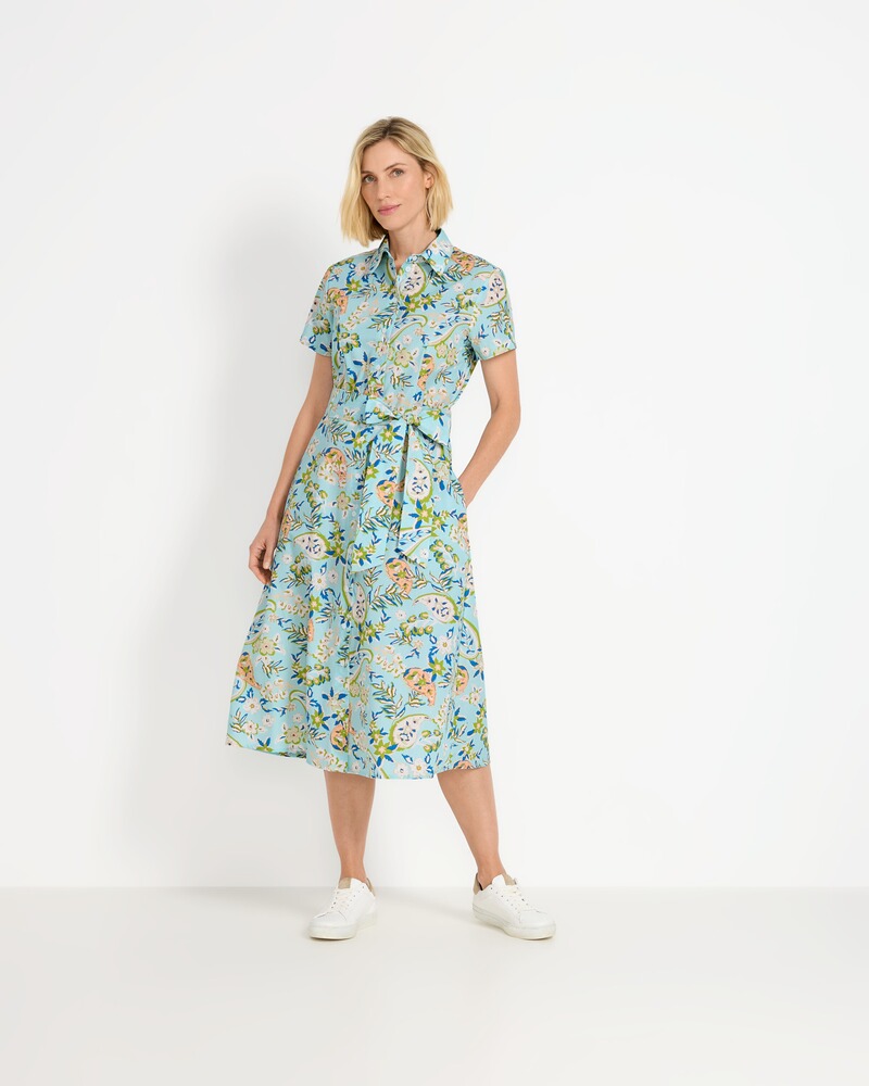 Paisley-Hemdblusenkleid, Brigitte von Schönfels