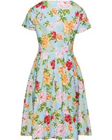 Geblümtes Halbarm-Kleid, REITMAYER