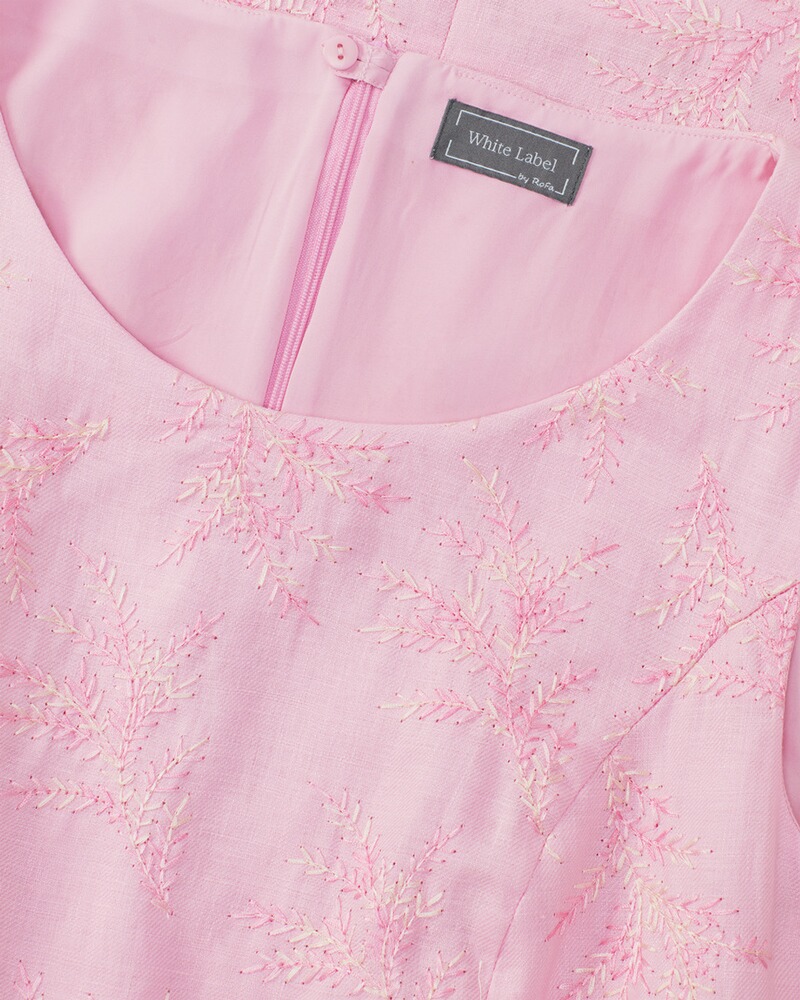 Leinenkleid, White Label