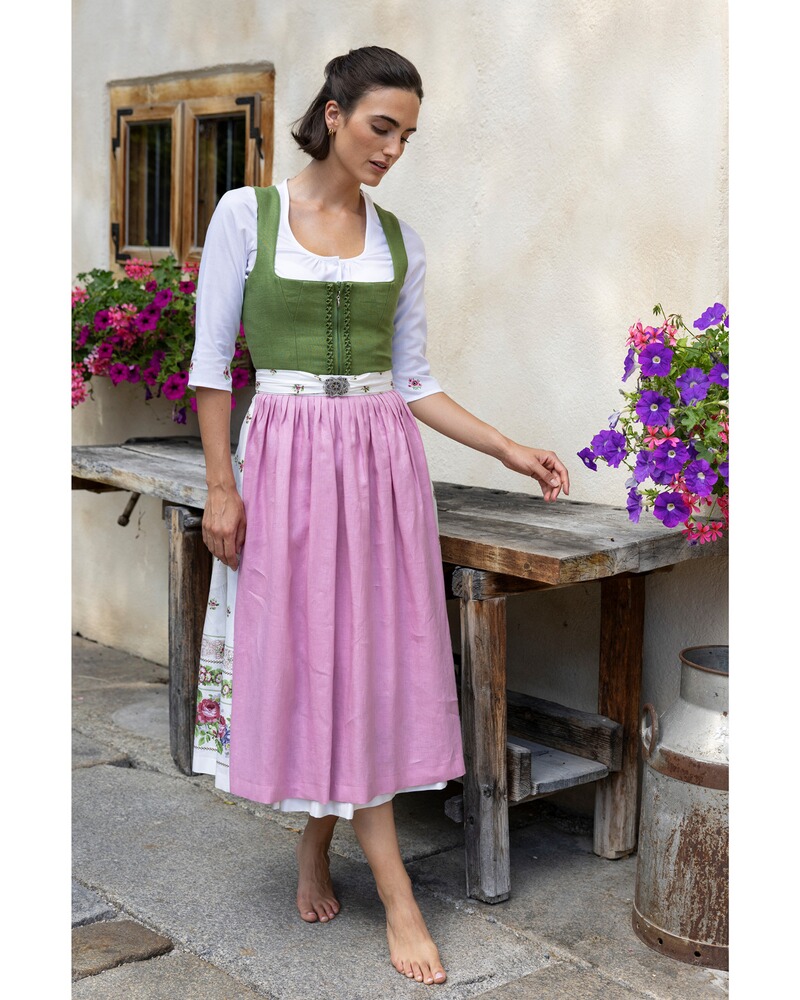Langes Dirndl mit Blumenrock, Berwin