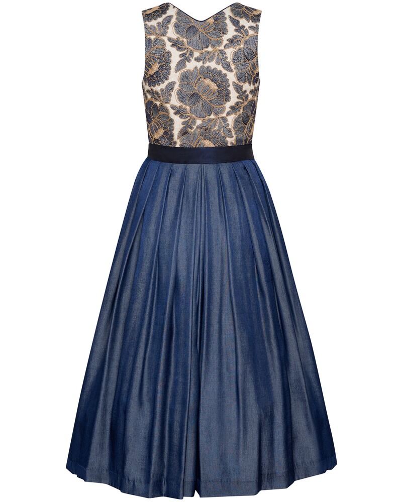 Langes Dirndl mit Stickereien, Berwin