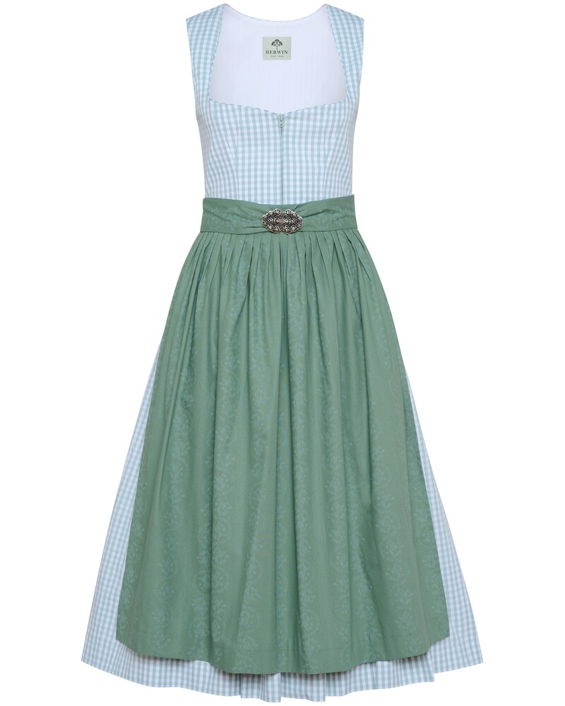 Midi-Vichykaro-Dirndl