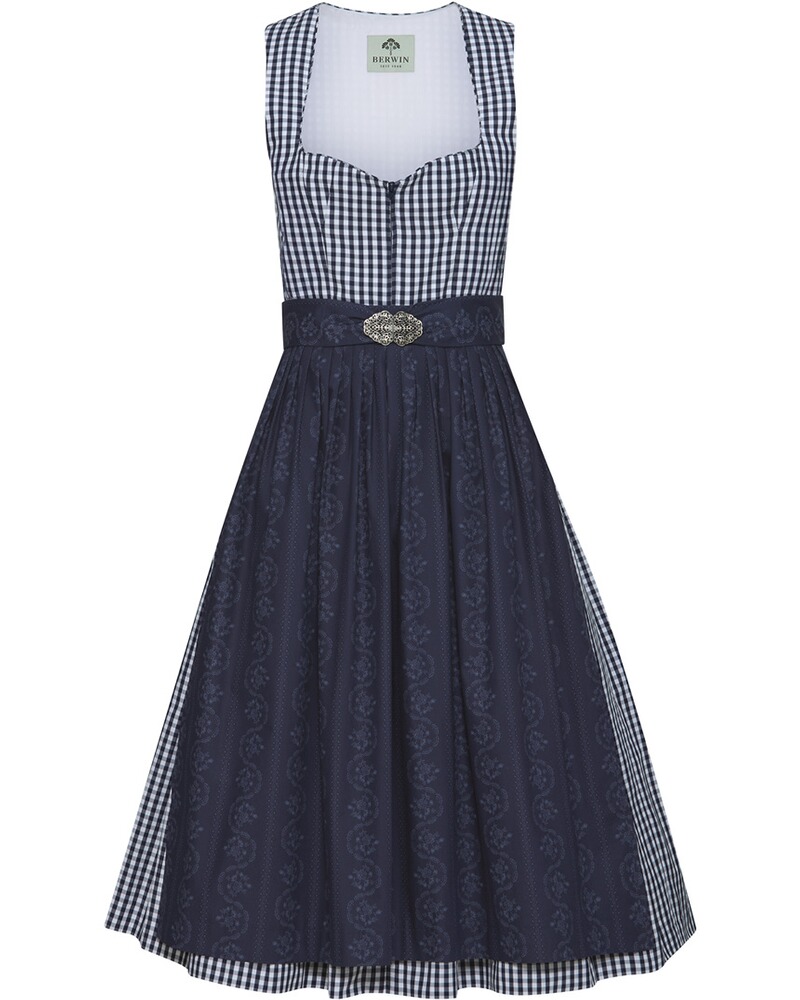 Midi-Vichykaro-Dirndl