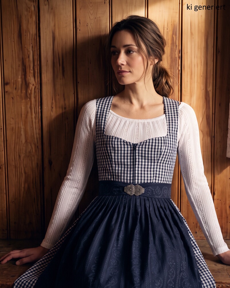 Dirndlbluse aus Spitze, Berwin
