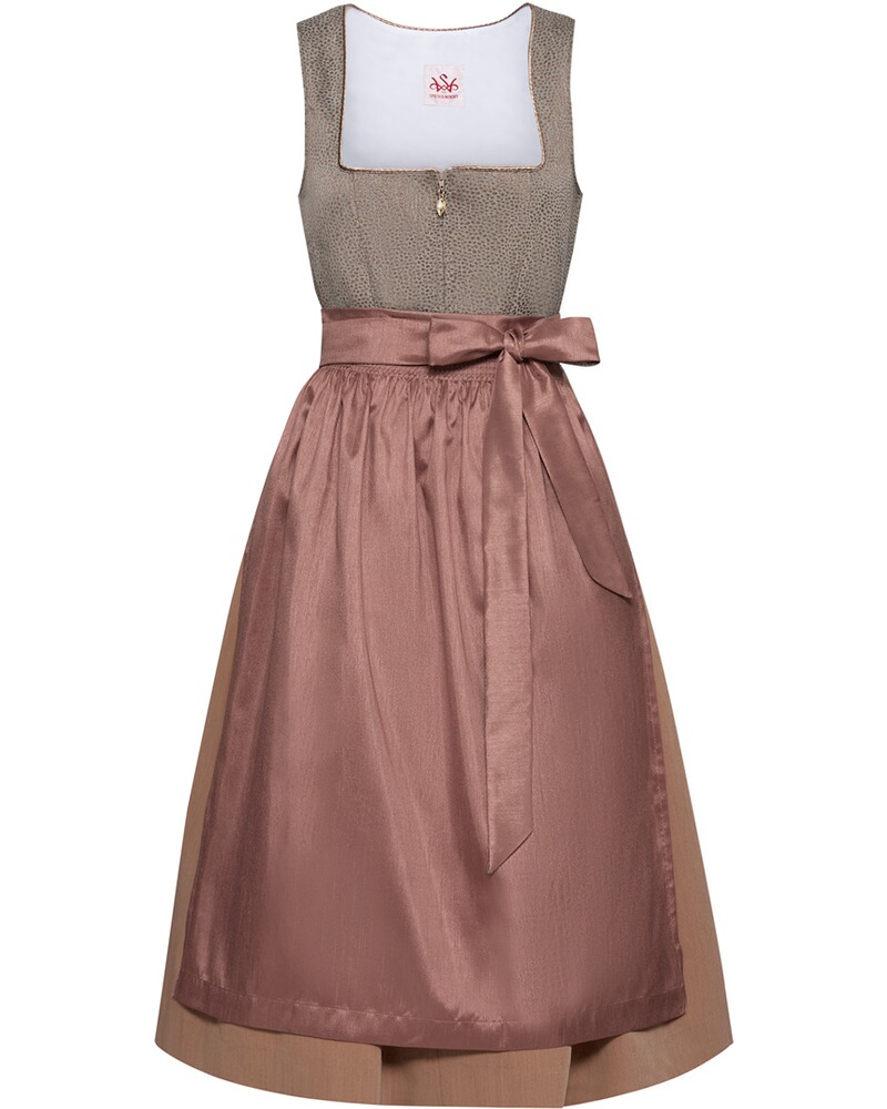 Midi-Jacquard-Dirndl Hornklee