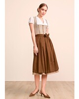 Dirndl mit Hahnentrittmuster, Krüger