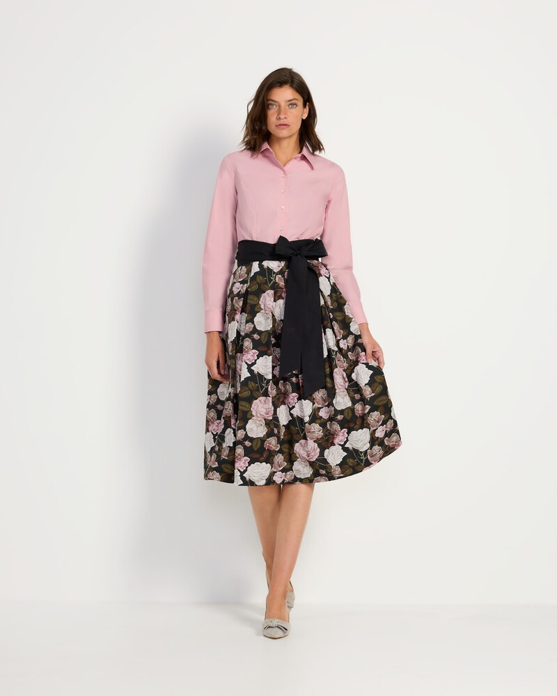 Baumwollkleid mit Blumenrock, REITMAYER