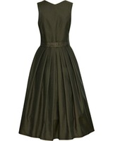 Langes Dirndl mit Hirschmotiv-Schürze, Country Line