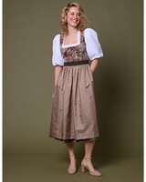 Langes Dirndl mit Jacquard-Mieder, Berwin