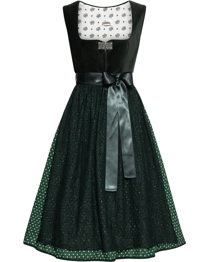 Midi-Samtdirndl