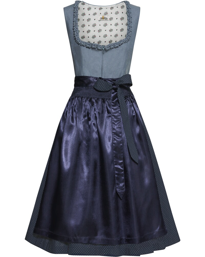Midi-Leinendirndl