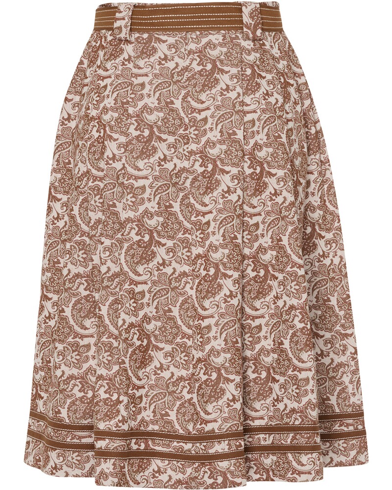 Midirock mit Paisley-Muster, Krüger Collection