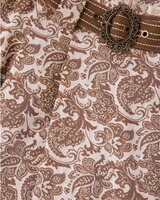 Midirock mit Paisley-Muster, Krüger Collection