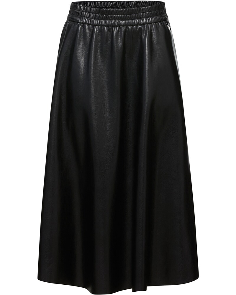Midi-Kunstlederrock Smea