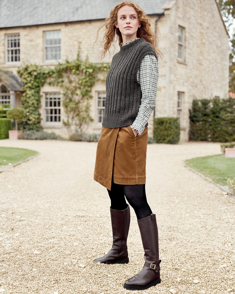 Lederstiefel Theodora, Barbour