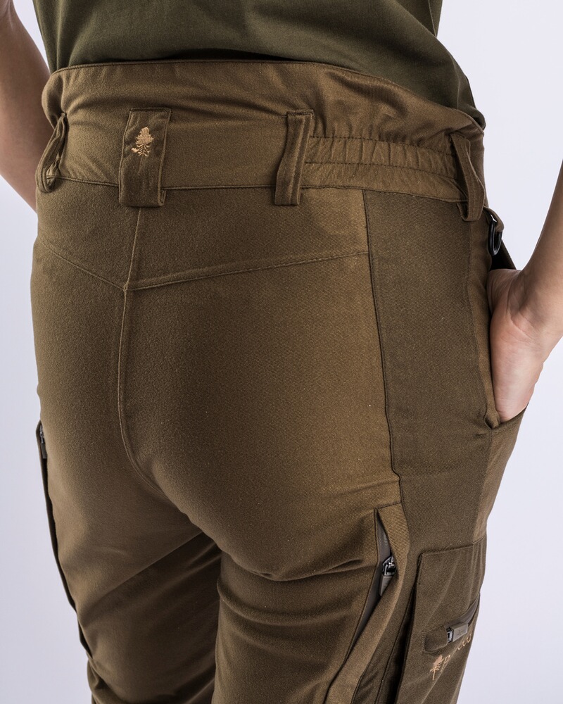 Damen Hose Furudal Retriever Active, Pinewood