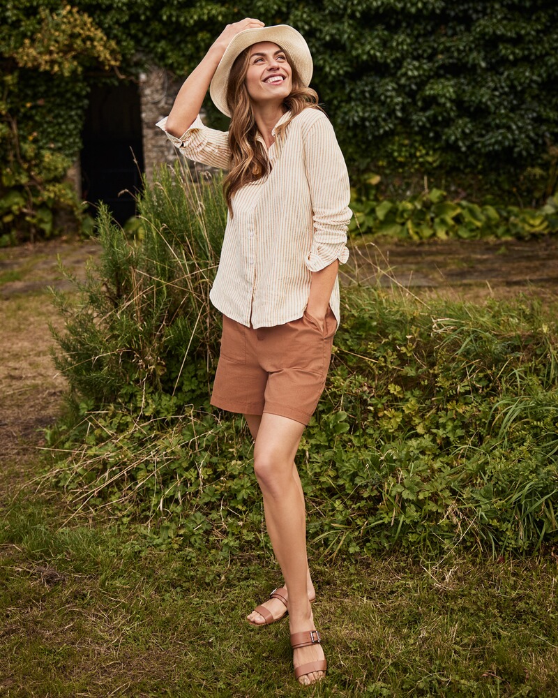 Streifenbluse Marine, Barbour