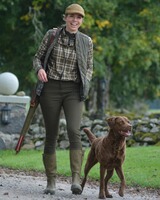 Damen Hose Diana Hunting Tights, Chevalier