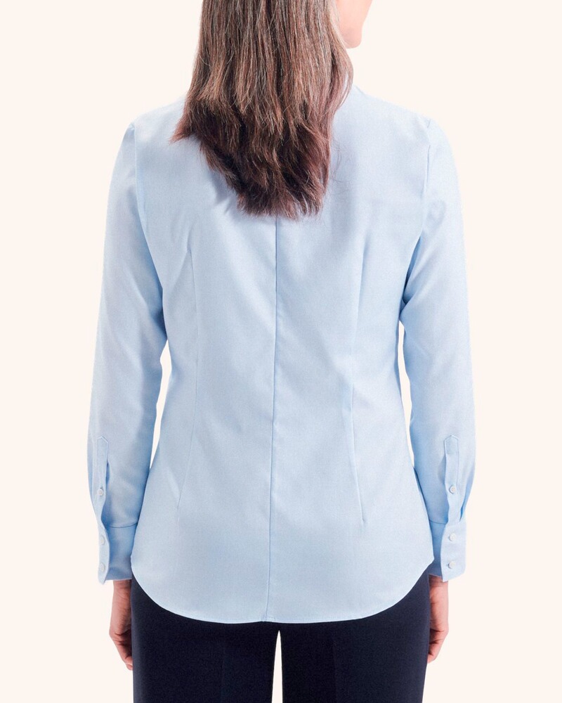 Twill Kelchkragenbluse, Seidensticker