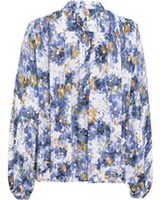 Langarm-Bluse mit Allover-Blumenmuster, Marc O'Polo