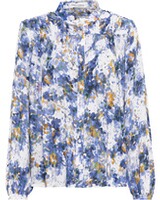 Langarm-Bluse mit Allover-Blumenmuster, Marc O'Polo