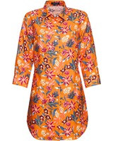 Lange Bluse mit Blumenmuster, HIGHMOOR