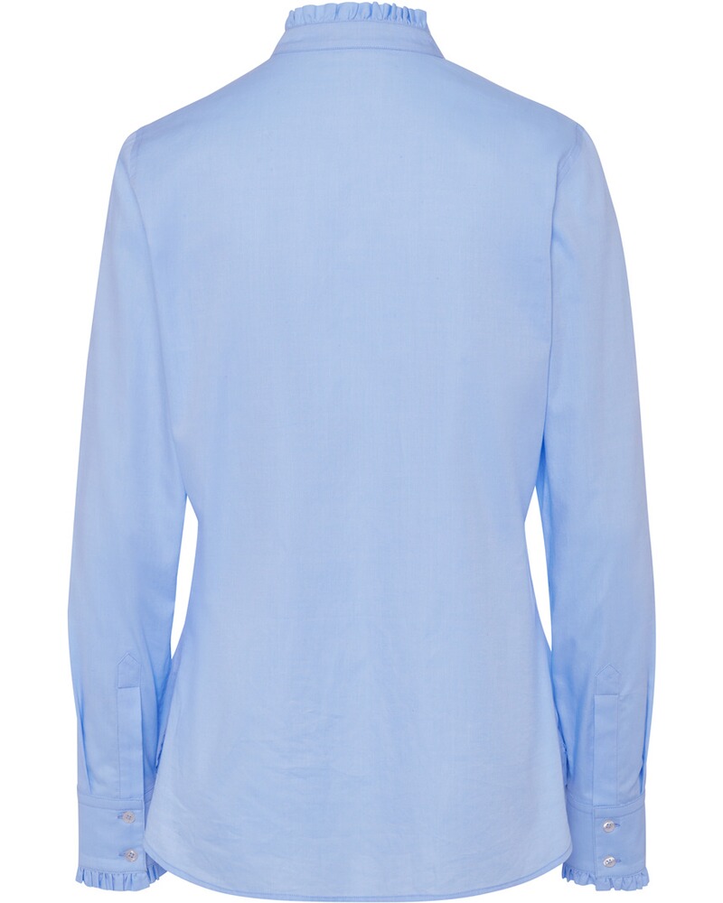 Stehkragenbluse mit Rüschen, REITMAYER