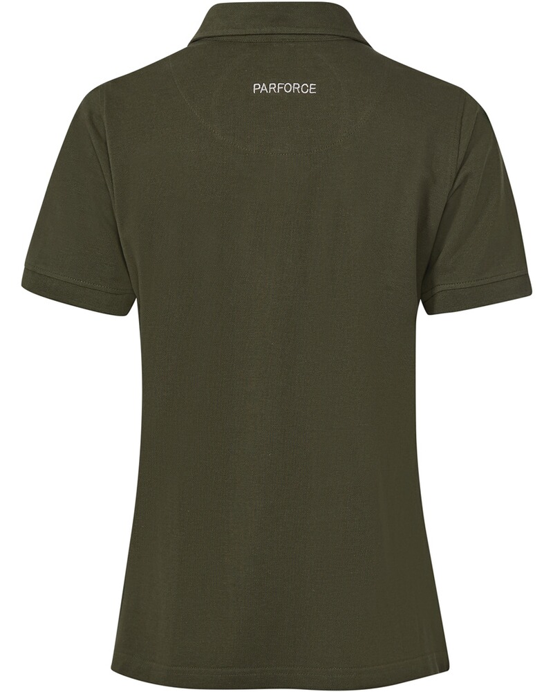 Damen Poloshirt Waldtier-Detail, Parforce Essential