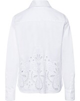 Hemdbluse mit Lochstickerei, Seidensticker