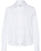 Hemdbluse mit Lochstickerei, Seidensticker