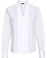 Kelchkragenbluse mit Spitze, Luis Steindl