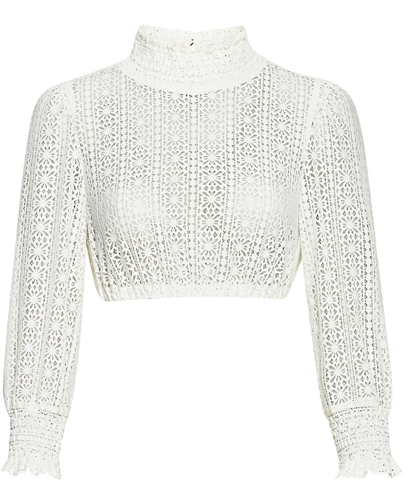 Dirndlbluse aus Spitze
