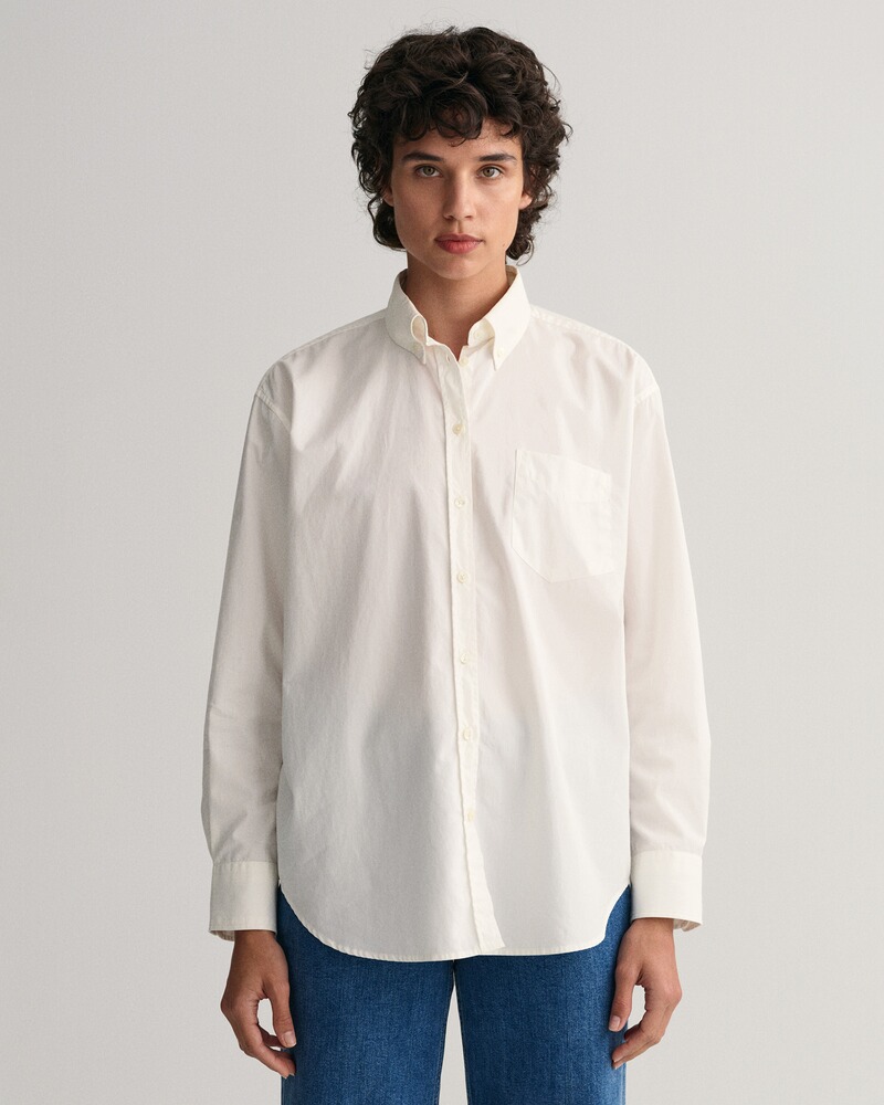 Popeline-Bluse, Gant