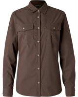 Bluse InsectSafe Poplin, Pinewood