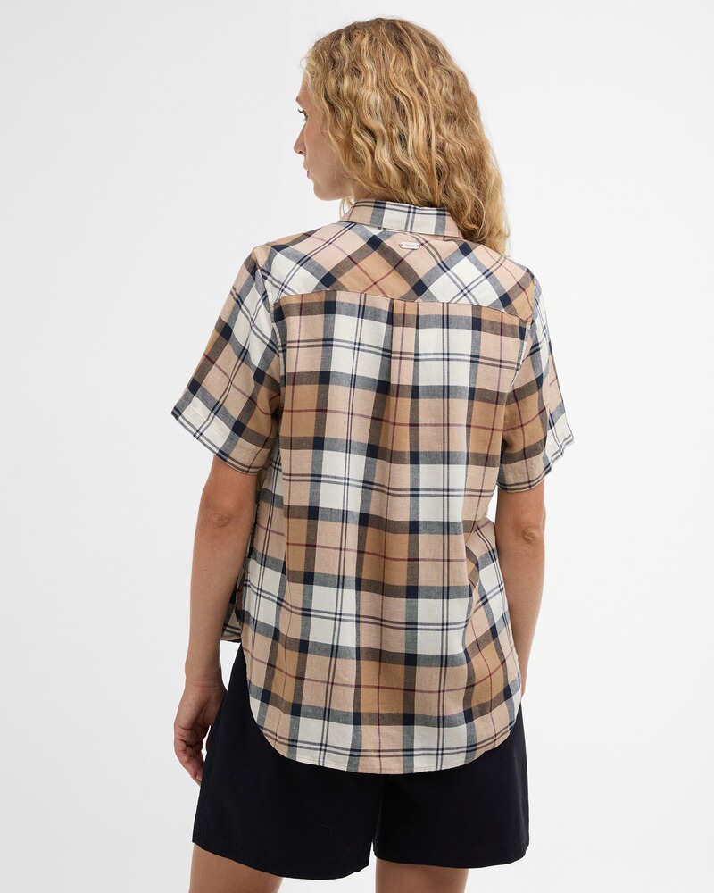 Halbarm-Karobluse Fern, Barbour