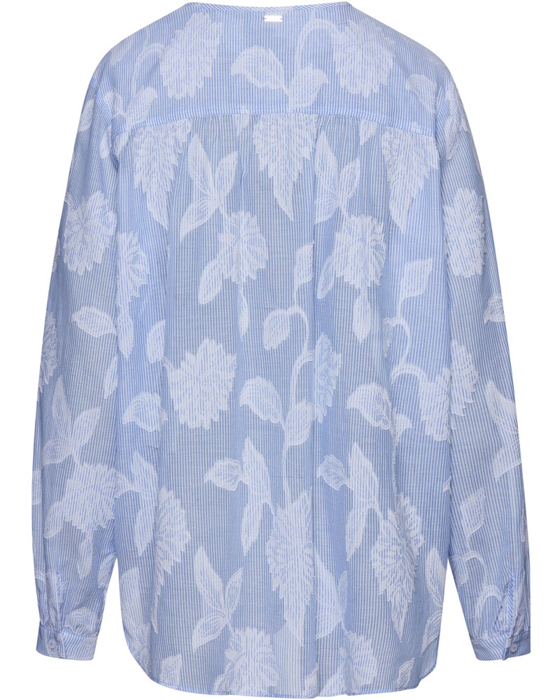 Weite Streifenbluse, White Label