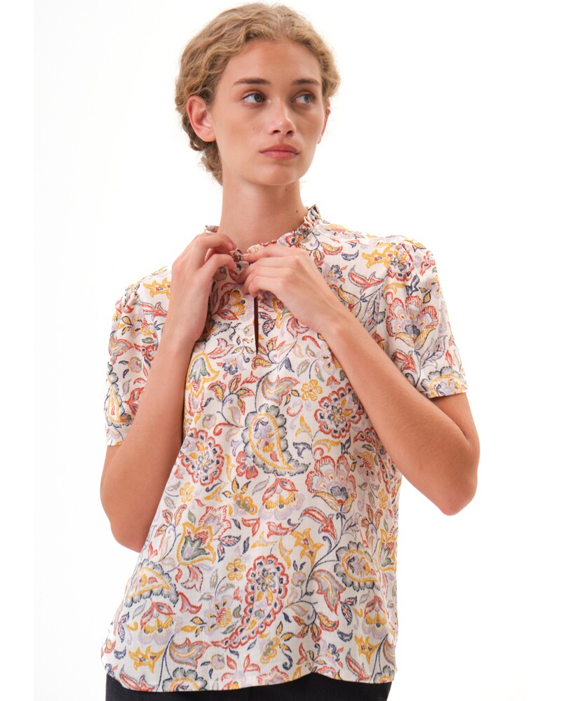 Kurzarmbluse Banu, FELICITAS