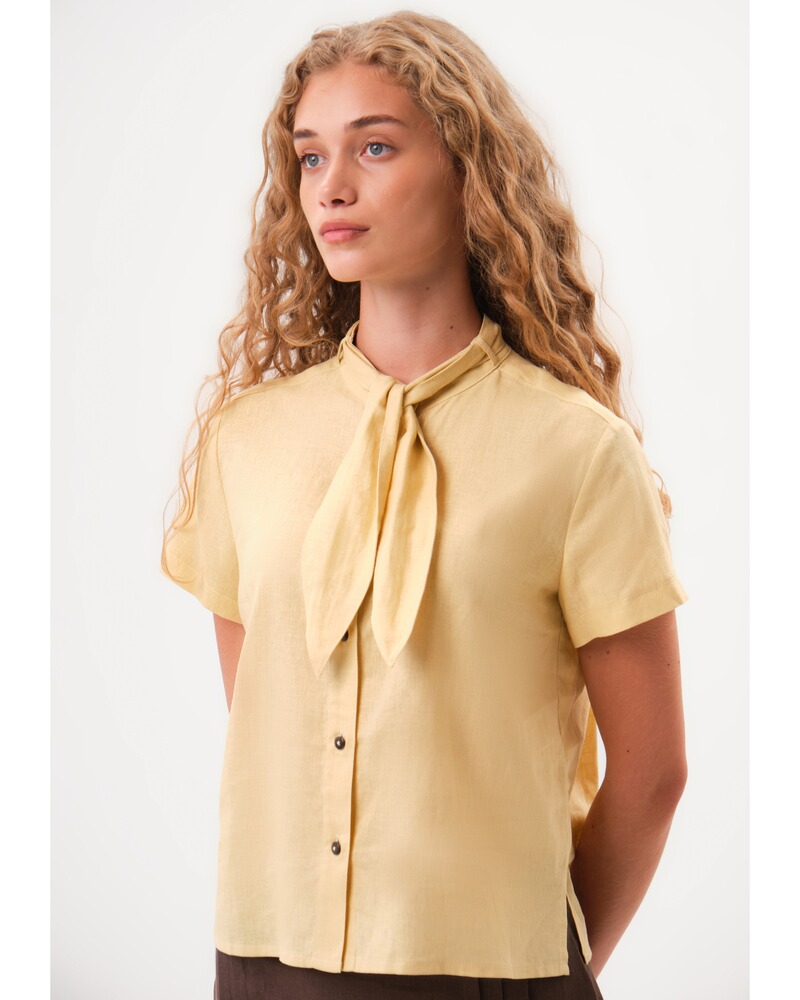 Stehkragenbluse Beline, FELICITAS