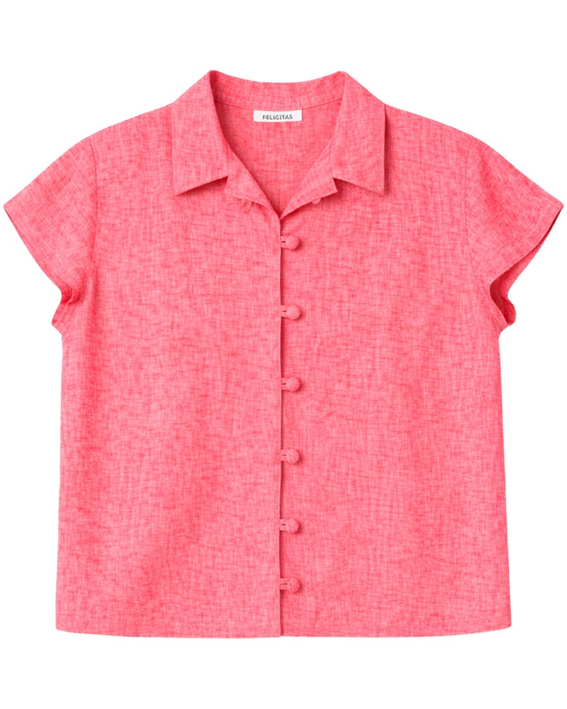 Halbarm-Bluse Barina