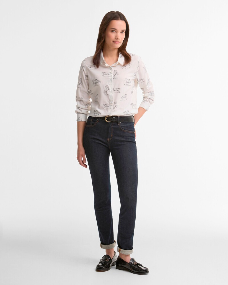 Bluse Safari Pferd, Barbour