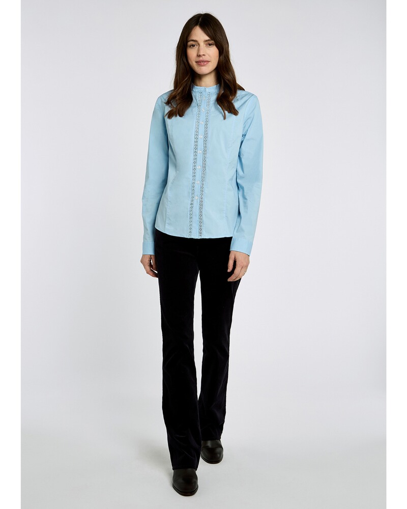 Bluse Waterlily mit Spitzeneinsatz, Dubarry